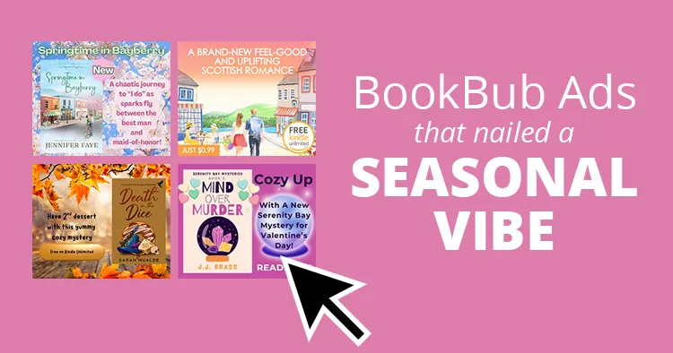 12 Design Examples to Inspire Your Seasonal Book Ads