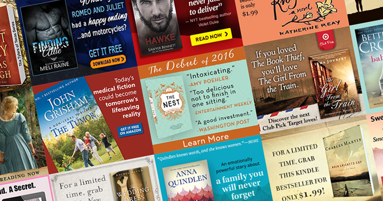 Book Marketing Display Ads: 20 Stunning Designs