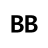 BookBub Icon - Black Text