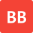 BookBub Icon - Red Square