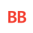 BookBub Icon - Red Text